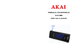 Akai ACR-1001 Manual de utilizare