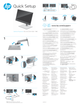 HP Mini-in-One 24 Display Ghid de inițiere rapidă