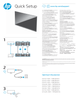 HP E27 G4 FHD Monitor Ghid de inițiere rapidă