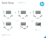 HP Healthcare Edition HC241 Clinical Review Monitor Ghid de inițiere rapidă