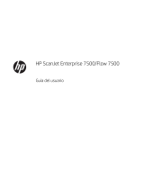 HP ScanJet Enterprise 7500 Flatbed Scanner Manualul proprietarului