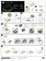 HP Officejet 7000 Wide Format Printer series - E809 Ghid de instalare