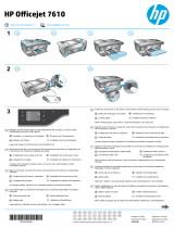 HP OfficeJet 7610 Wide Format e-All-in-One series Ghid de instalare