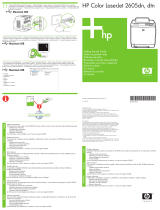 HP Color LaserJet 2605 Printer series Ghid de inițiere rapidă