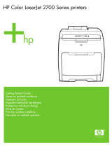 HP Color LaserJet 2700 Printer series Ghid de inițiere rapidă