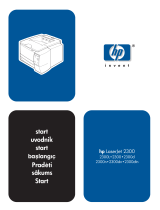 HP LaserJet 2300 Printer series Ghid de inițiere rapidă