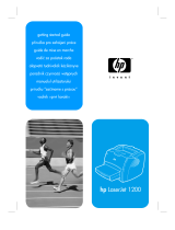 HP LaserJet 1200 Printer series Manualul utilizatorului