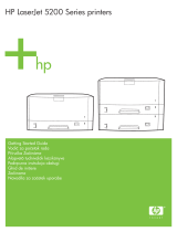 HP LaserJet 5200 Printer series Ghid de inițiere rapidă