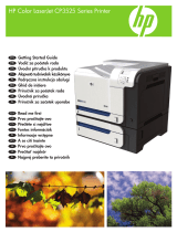 HP Color LaserJet CP3520 Printer Series Manualul proprietarului