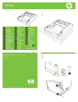 HP Color LaserJet CP2025 Printer series Manualul utilizatorului
