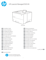 HP LaserJet Managed E50145 series Ghid de instalare