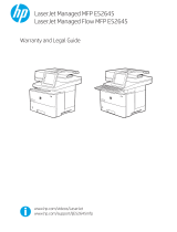 HP LaserJet Managed MFP E52645 series Manualul utilizatorului