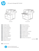 HP LaserJet Managed MFP E52645 series Ghid de instalare