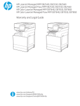 HP LaserJet Managed MFP E82540-E82560 series Manualul utilizatorului