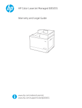 HP Color LaserJet Managed E85055 series Manualul utilizatorului