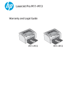 HP LaserJet Pro M11-M13 Printer series Manualul utilizatorului