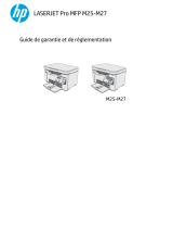 HP LaserJet Pro MFP M25-M27 series Manualul utilizatorului