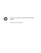 HP Color LaserJet Managed MFP E67560 series Manualul utilizatorului