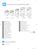 HP Color LaserJet Managed MFP E67550 series Ghid de instalare