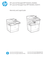 HP LaserJet Managed MFP E62665 series Manualul utilizatorului