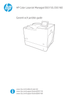 HP LaserJet Managed E60155 series Manualul utilizatorului