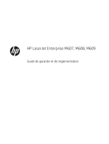 HP LaserJet Enterprise M609 series Manualul utilizatorului