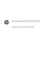 HP Color LaserJet Pro M280-M281 Multifunction Printer series Manualul utilizatorului