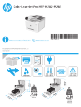 HP Color LaserJet Pro M282-M285 Multifunction Printer series Ghid de referință