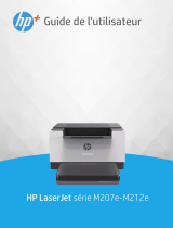 HP LaserJet M207e-M212e Printer series Manualul utilizatorului