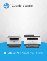 HP LaserJet MFP M232e-M237e Printer series Manualul proprietarului