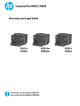 HP LaserJet Pro M202 series Manualul utilizatorului