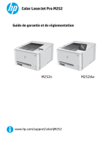 HP Color LaserJet Pro M252 series Manualul utilizatorului