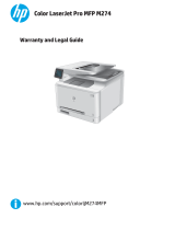HP Color LaserJet Pro MFP M274 series Manualul utilizatorului