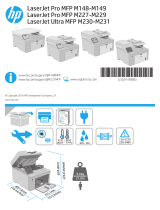 HP LaserJet Pro MFP M227 series Ghid de referință