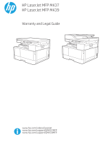 HP LaserJet MFP M437 series Manualul utilizatorului