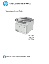 HP Color LaserJet Pro MFP M477 series Manualul utilizatorului