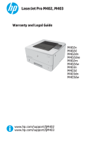 HP LaserJet Pro M402-M403 series Manualul utilizatorului