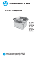 HP LaserJet Pro MFP M426-M427 series Manualul utilizatorului