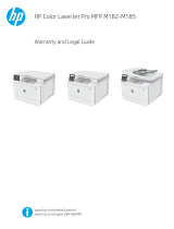 HP Color LaserJet Pro M182-M185 Multifunction Printer series Manualul utilizatorului