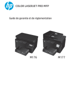 HP Color LaserJet Pro MFP M177 series Manualul utilizatorului