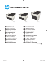 HP LaserJet Enterprise 700 Printer M712 series Ghid de instalare