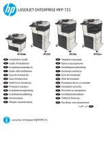 HP LaserJet Enterprise MFP M725 series Ghid de instalare