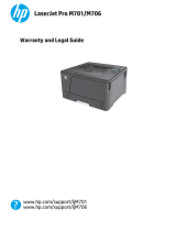 HP LaserJet Pro M701 series Manualul utilizatorului