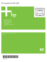 HP LaserJet M1005 Multifunction Printer series Ghid de inițiere rapidă
