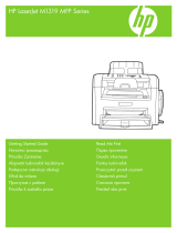 HP LaserJet M1319 Multifunction Printer series Manualul proprietarului