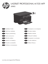 HP LaserJet Pro M1132 Multifunction Printer series Manualul proprietarului