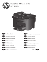 HP LaserJet Pro M1536 Multifunction Printer series Ghid de instalare