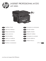 HP LaserJet Pro M1214nfh Multifunction Printer series Manualul proprietarului