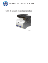 HP LaserJet Pro 500 Color MFP M570 Manualul utilizatorului