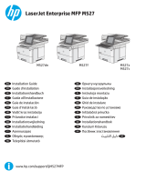 HP LaserJet Enterprise MFP M527 series Ghid de instalare